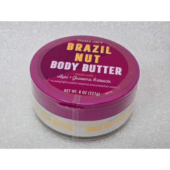 Trader Joe’s Brazil Nut Body Butter Lotion Cream 8 oz Limited Edition Sealed - Picture 1 of 2